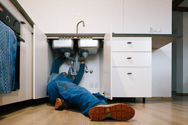 Professional Drain Cleaning technician working in Tumacacori, AZ